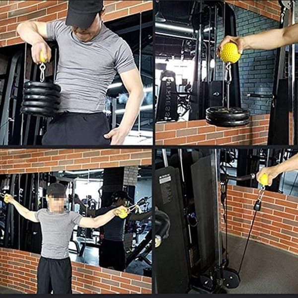 Klätter Pull Up Power Ball Grips - Holdbare og skridsikre håndgreb styrketræner til bouldering
