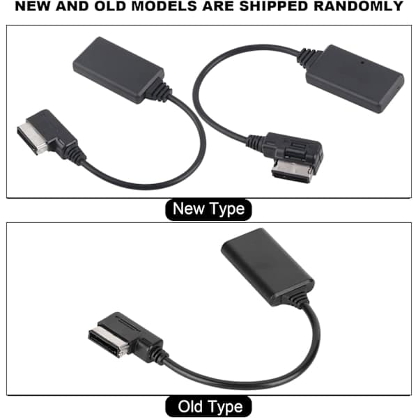 5-12V Lydkabel, Bluetooth 5.0 AUX Musik Integrationsadapter Lydkabel til AMI MMI MDI