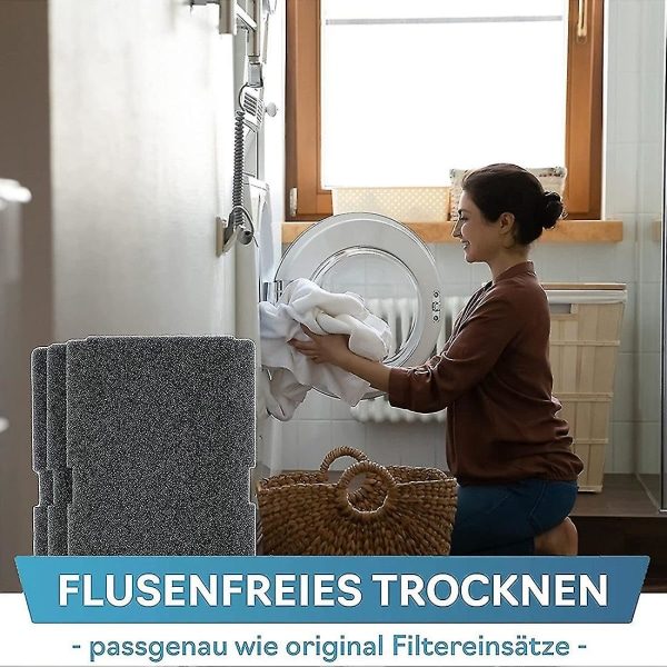 10 kpl Rumpukuivaimen suodattimen korvaus 2964840100 Rumpukuivaimen suodatin De8635rx Ds7512pa Rumpukuivain