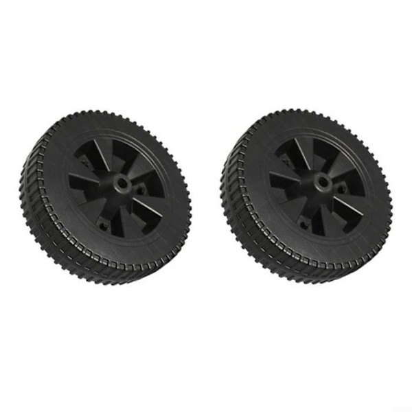 Sett med 2 erstatningshjul i plast for 175 mm grill