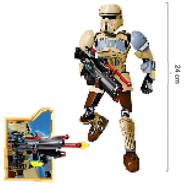 Darth Vader Stormtrooper Star Wars Dock Byggkloss Leksak 【Påse】 General Griffith General Griffith
