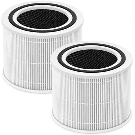 Erstatnings Core 300 filter til LEVOIT VortexAir luftrensere: Core 300, Core 300-P, Core 300S, Core 300S/P, Core 300-RF, H13 3-i-1 gitter, 2 stk.