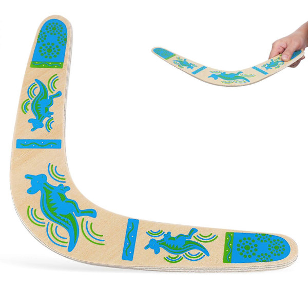 Boomerang Trä Boomerang V-formad Återvändande Boomerang Dartpilar Flygande Boomerang För Barn Vuxna