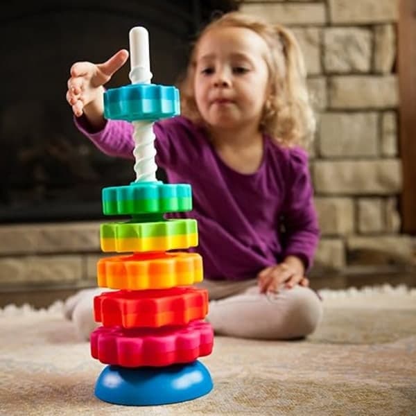 Fat Brain Toys Stapelleksak för barn