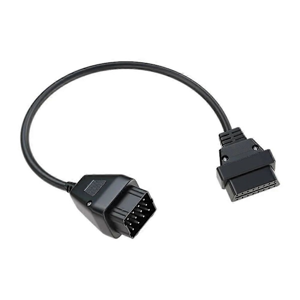 Til Renault 12 Pin OBDII OBD 2 Connector Adapter Diagnostisk Forlængerkabel 16 Pin Til Renault 12Pin ST1M781