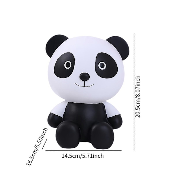 Kolikko Säästölipas Uusi Vuosi Säiliö Olohuone Panda Säästölipas