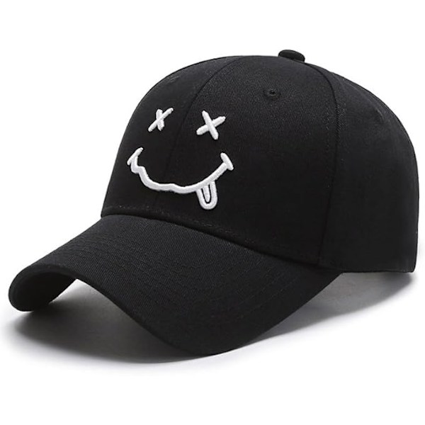 Suuret baseball-lippikset, Brodeerattu baseball-lippis, Unisex, Säädettävä, Omituiset baseball-lippikset, Hip Hop Trucker -lippikset