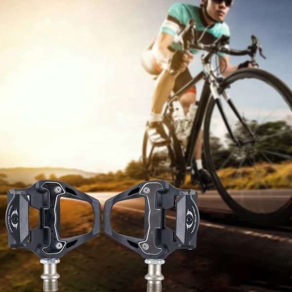 Shimano Ultegra R8000 SPD-SL Clipless Pedaler med SM-SH11 Klamper sort