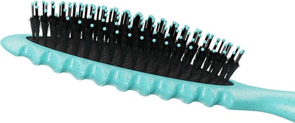 pc Curl Enhancing Brush All-round hårbørste, definerende bløde børster, hovedbundsmassage, luftpude, krøllet formstyling, grøn grøn Green