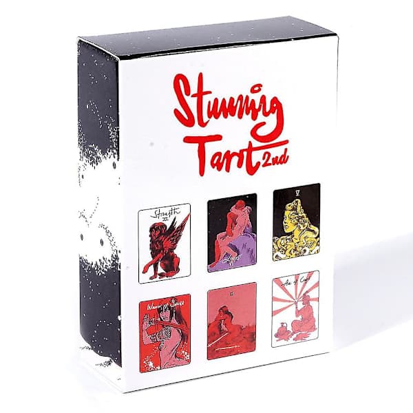 Fantastisk Tarot 2. utgave Tarotkortstokk Tarotkort Orakelkort null ingen