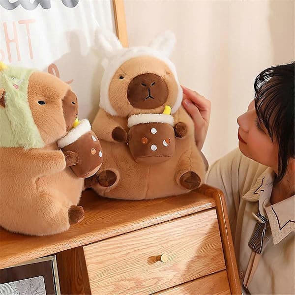 Blød Capybara Plysdyr 30 cm Pude