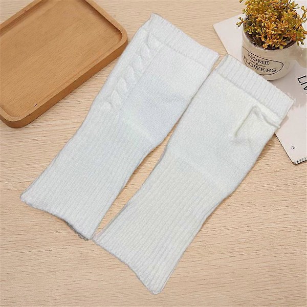 NYA Fabrikssekunder Kashmir Fingerlösa Handskar Från Turtle Doves Multicolor Beige