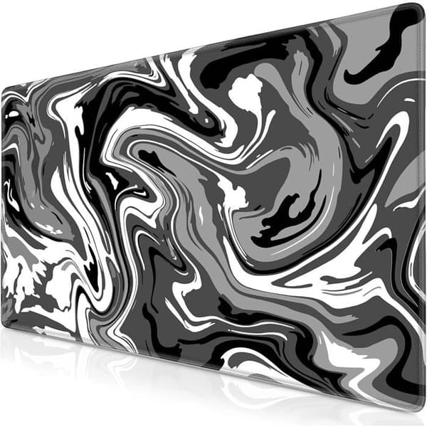XXL Musematte 900 x 400 x 3 mm, Stor Gaming Musematte | Skrivebordsmatte med Sklisikker Gummioverflate