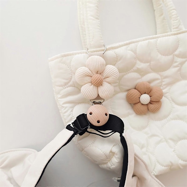 Hatteklips Stilig Hatteholder Blomsterhatteholder Multifunksjonell Andeklips Håndveske Hatteklips Reisetilbehør for Reise Apricot with black f