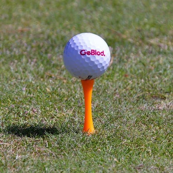 Golfteer i plast / Castleteer 50 mm (40 stk)