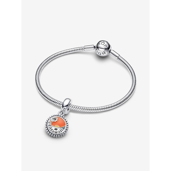 - Tropical Hawaii Dangle Charm - Sterling sølv