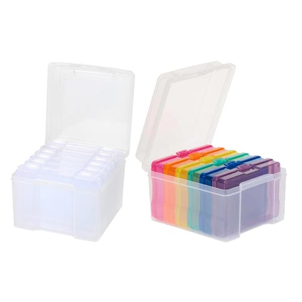 Fotooppbevaringsbokser MULTIFARGET flerfarget multicolor