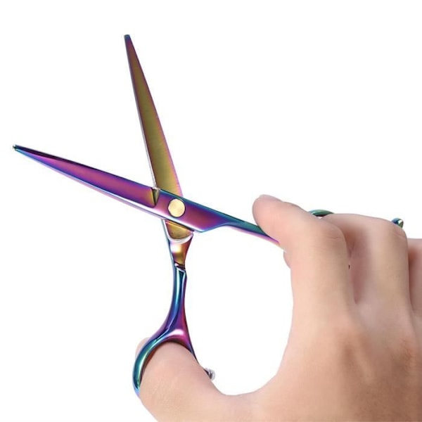 VINGVO Hårsax 5.5' Professionell Salong Hårklippning Styling Frisörsax Flerfärgad Platt