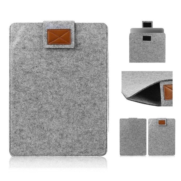 Etui for Macbook Air / Pro 13 Ullfilt Mørk Grå