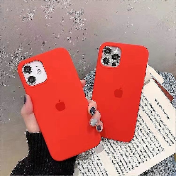 Silikonskal för iPhone 13 Red