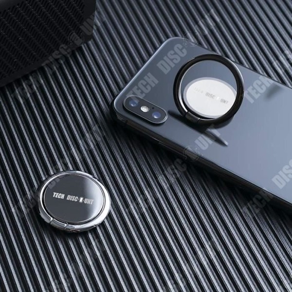 Mobiltelefonhållare - Universal - Svart - 360° Roterbar - Starkt Fäste - Keramisk Design