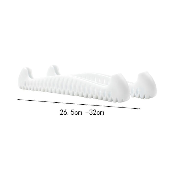 Jääluistinten suojukset jääkiekon ja taitoluistelun jääluistimiin White for EU Size 34 to 40