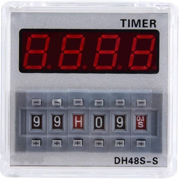 DH48S-S digitalt display cyklustid AC/DC24V relæ