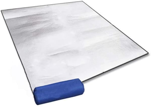Sammenklappelig camping skummadras til termisk isolering aluminium isoleringsmåtte