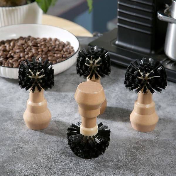 Kahvimyllyn puhdistusharja Espresso-koneen puhdistusharja Kahvin tamppausharja Kahvinkeittimen puhdistusharja