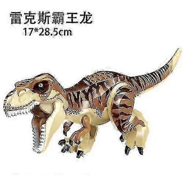 Jurassic T-rex Raptor Modulær Konstruktion Byggeklodser Legetøj til Børn i Alderen 3-12 Rex