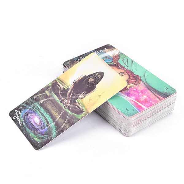 Light Seer's Tarot Deck, 78 kort tarot deck med e-guidebog, spådomsorakelkort flersproget udgave