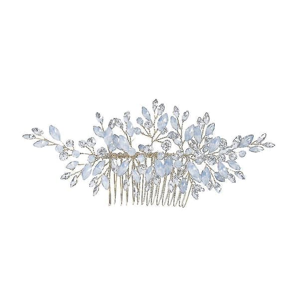 1 hårkam med vackra, eleganta och unika strass - håraccessoarer
