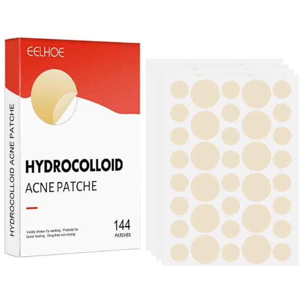 Acneplastre - Bumseplastre – 144 stk.