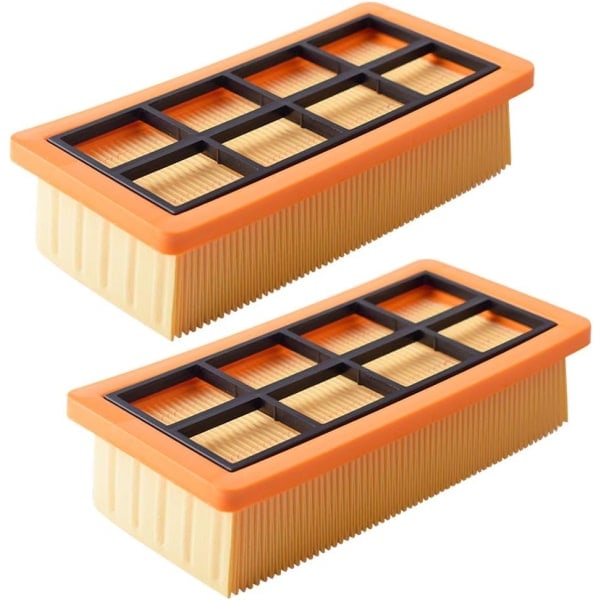 2 ersättningsfilter för Kärcher dammsugare AD 3200, AD 3 Premium och AD 4 Premium