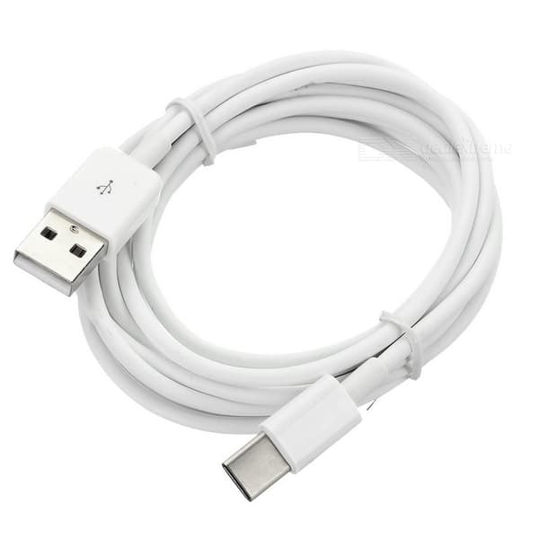 Samsung S8 PLUS Laddkabel USB C - VIT vit white