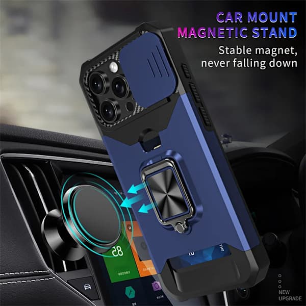 Stødsikkert pansercover til iPhone 16 15 Pro Max Plus med skydelinsbeskytter iPhone15Plus iPhone15Plus