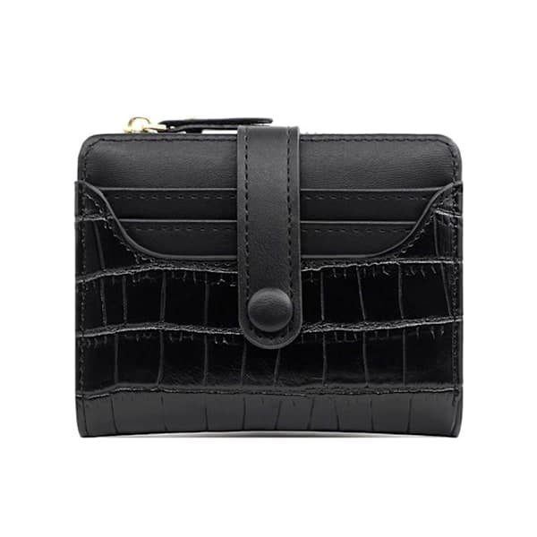 Lille pung Bifold kortholder SORT