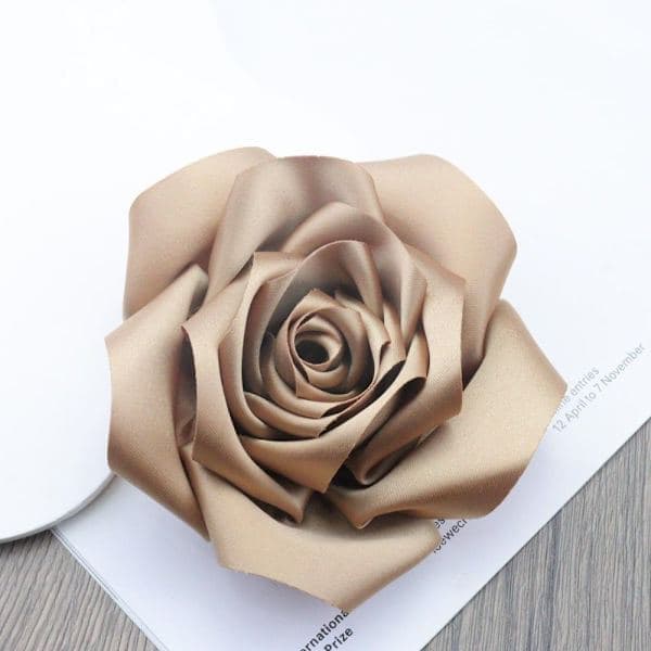 Stor Blomsterbrosch Corsage champagne champagne champagne