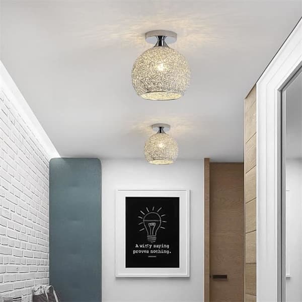 Modern Mini Taklampa med Aluminiumskärm för Garderob, Hall, Sovrum och Vardagsrum