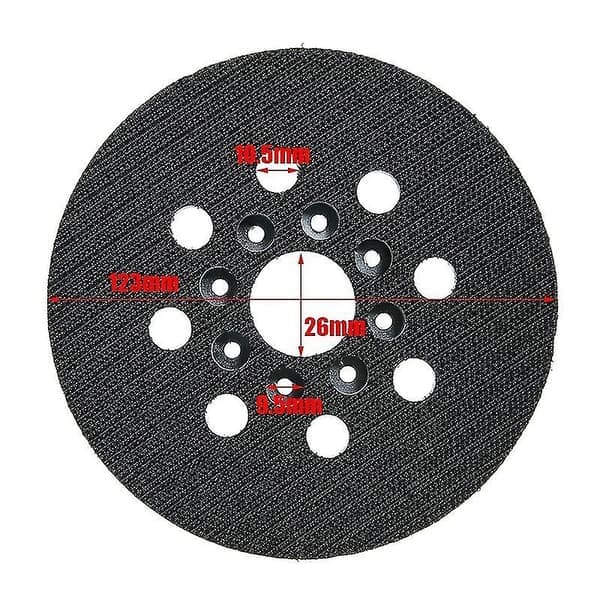 tommer Velcro slibeskive 125 mm slibepude til Bosch Gex 125-1 Ae, Pex 220 A, Pex 220 Ae