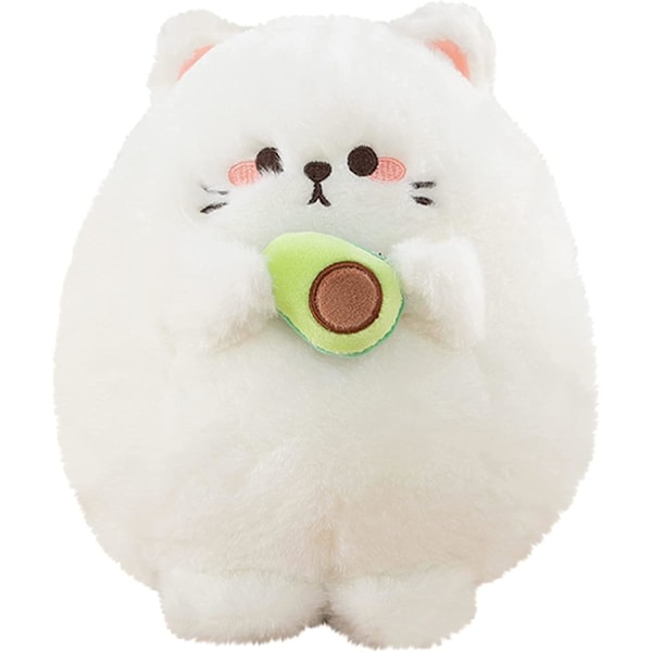 Kawaii Plys Kat Fyldt Dyr Blødt Legetøj Sød Killing Plys Pude til Påske Karneval Fødselsdagsgaver til Venner Blanco