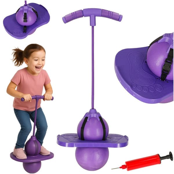 Pogo Stick til børn - FX - Lilla Lilla
