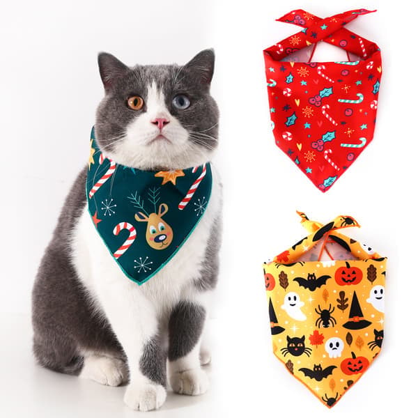3 stk. Bobs savlesmække til Halloween til små katte og hunde 70 cm
