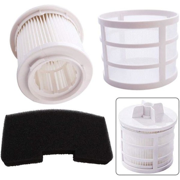 2-pack U66 Filterkit Kompatibelt med Hoover Sprint & Spritz SE71 35601328 Dammsugare