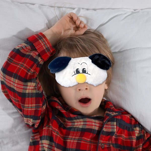 Mjukt Ögonskydd, Ögonsömn | Barn Fuzzy Ögonbindel Mjuk Ögonmask - Anti-bländning Mjukt Ögonvårdsskydd Sovmask, Långa Flygningar, Resor