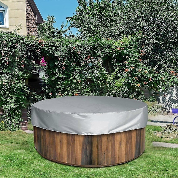 SPA-skydd för badtunna, vattentätt runt uppblåsbart badtunneskydd - Vattenavvisande dammskydd för pool 190*30cm