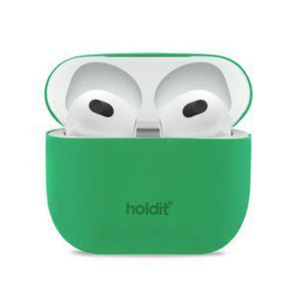 Holdit Silikonetui AirPods Gen 3 Nygård Grass Green