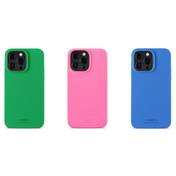 Holdit Mobilcover Silicone iPhone 13 Pro Bright Pink