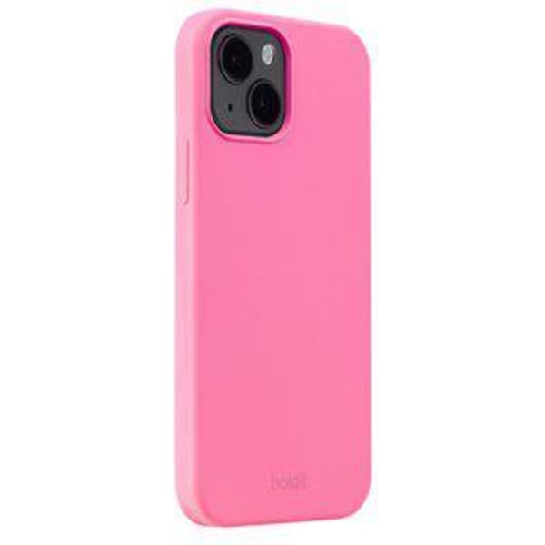 Holdit Silicone Case iPhone 14 Bright Pink