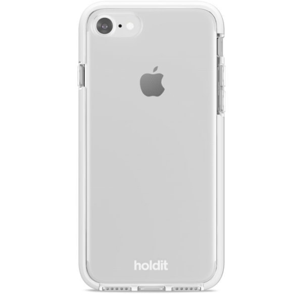 Holdit Seethru Mobilcover iPhone 7/8/SE 2020 Hvid